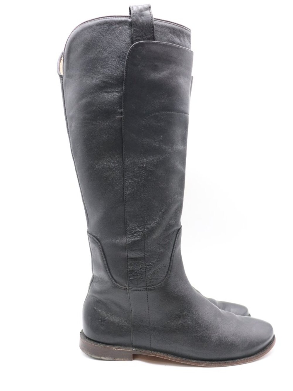 Frye Paige Tall Riding Women’s Size 10 B Black Leather Boots Cowgirl Western